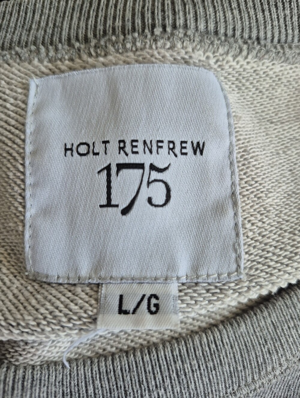 Holt Renfrew 175 Anniversary Edition Girls Cotton Sweatshirt Large - Picture 2 of 10